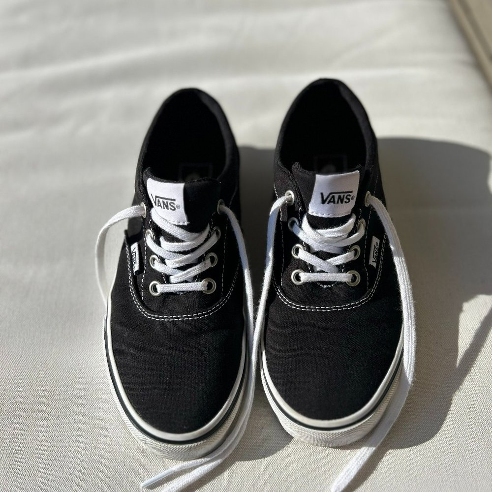 Vans Era Lite Canvas Black/White Sneakers